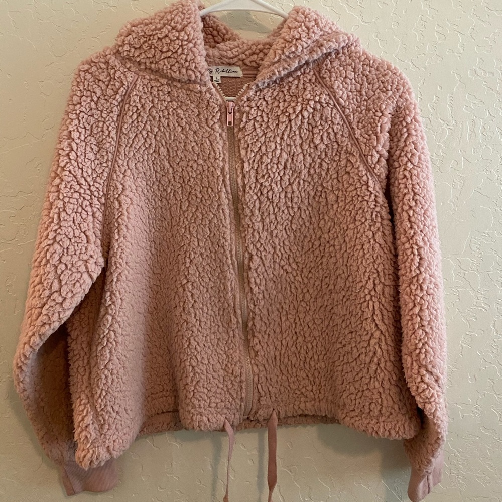 pink jacket